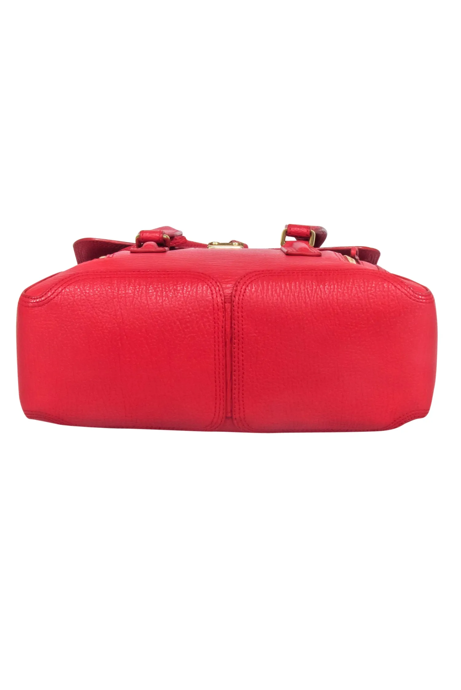 3.1 Phillip Lim - Red Leather Pashli Satchel Bag