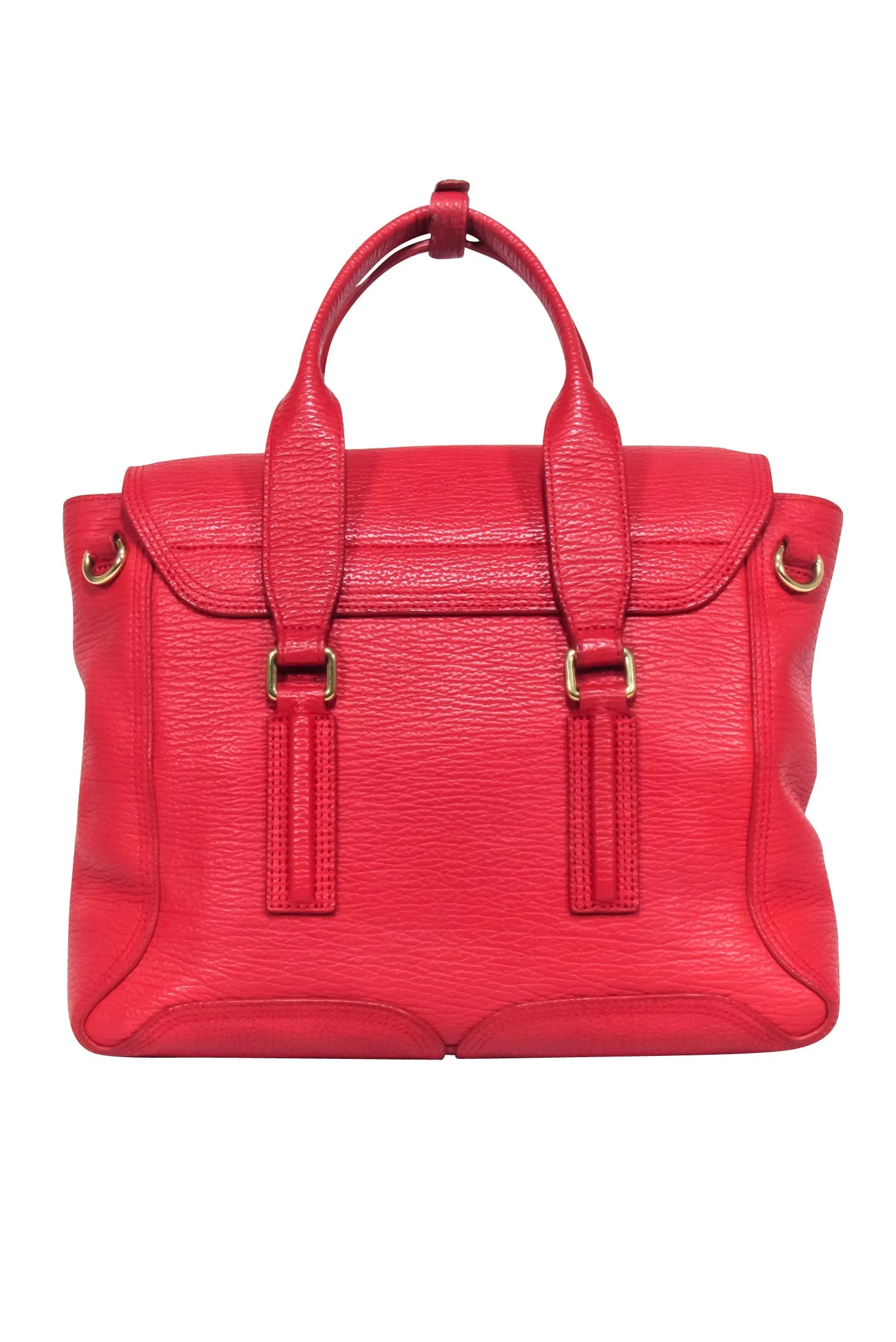 3.1 Phillip Lim - Red Leather Pashli Satchel Bag