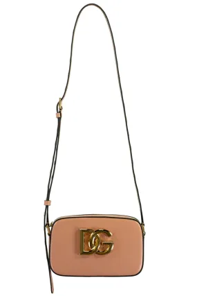 3.5 Leather Crossbody Bag - Antique Pink