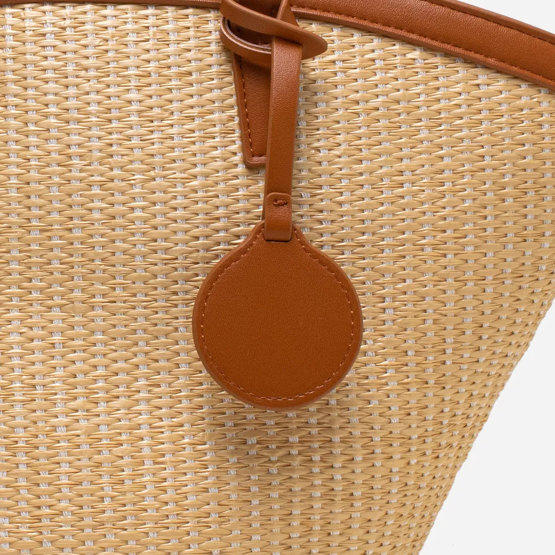 Aisha Woven Tote Bag