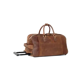 Albert Wheeled Travel Holdall - Mud