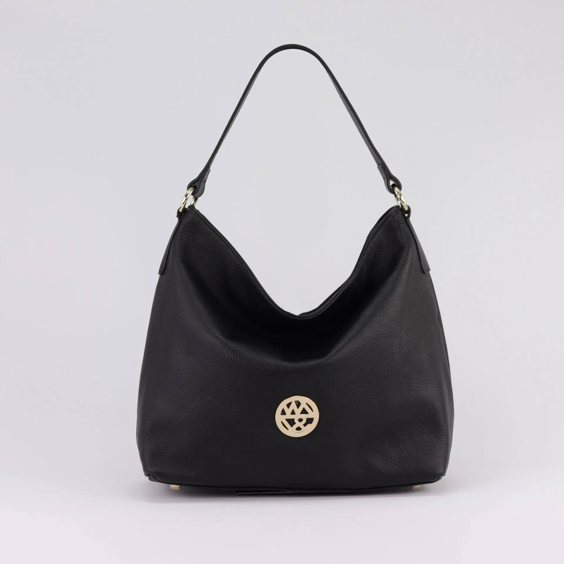 Chic Amber Leather Hobo Bag with Soft Suede Accents - Stylish and Versatile Tote