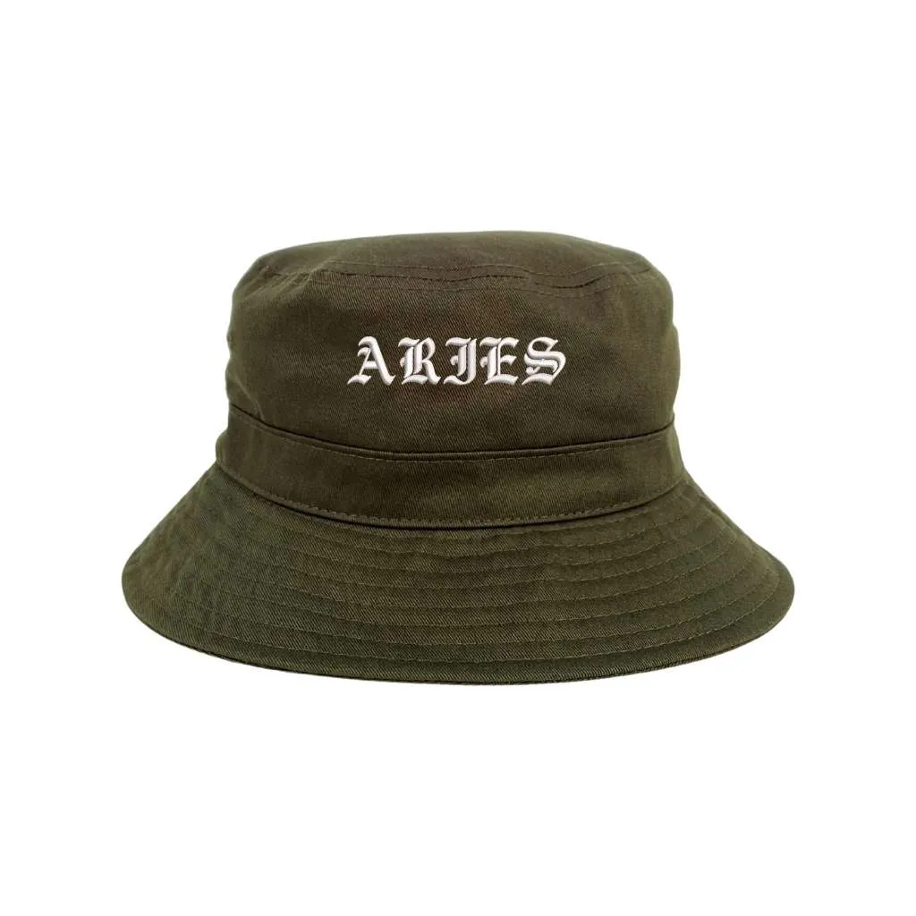 Aries Old English Bucket Hat