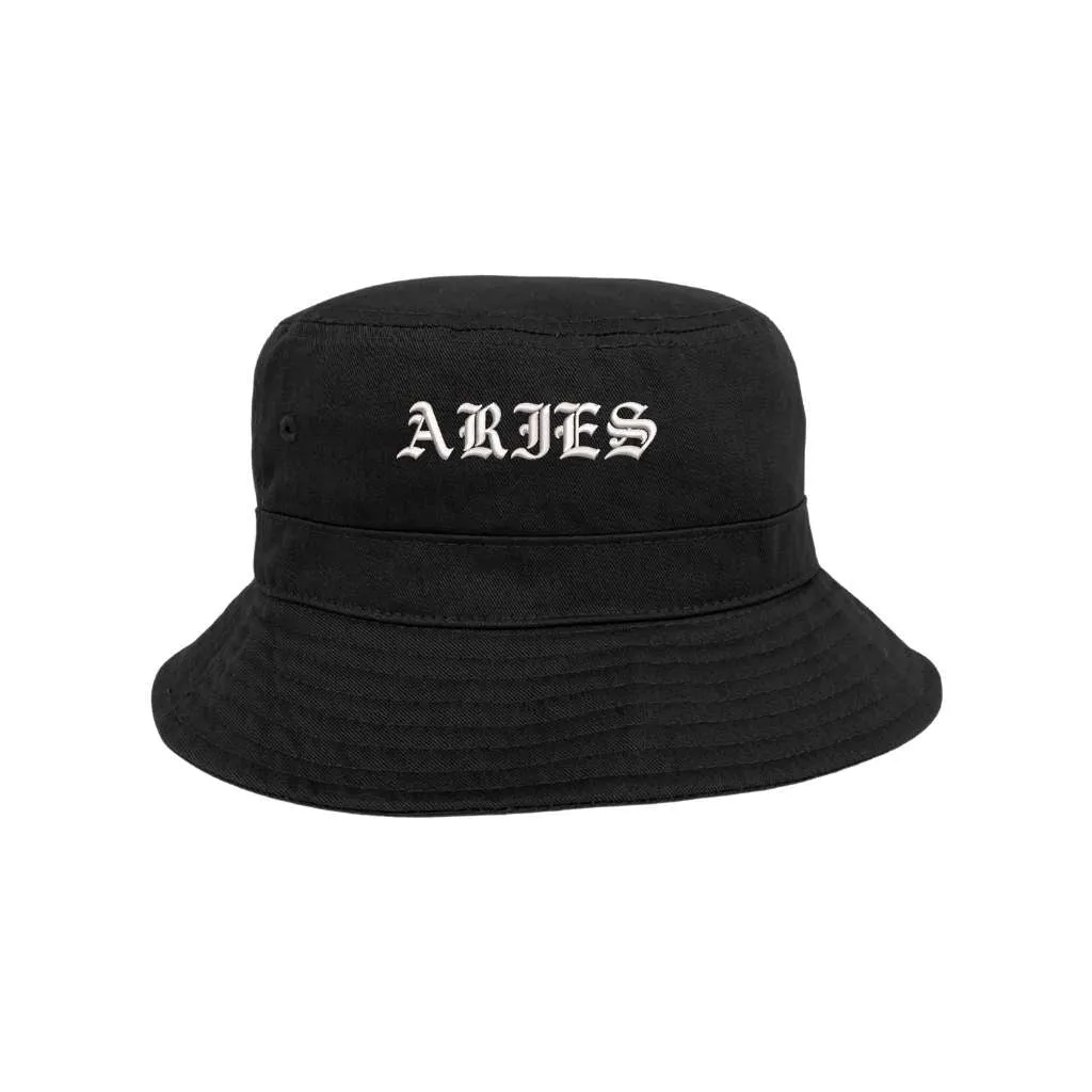 Aries Old English Bucket Hat