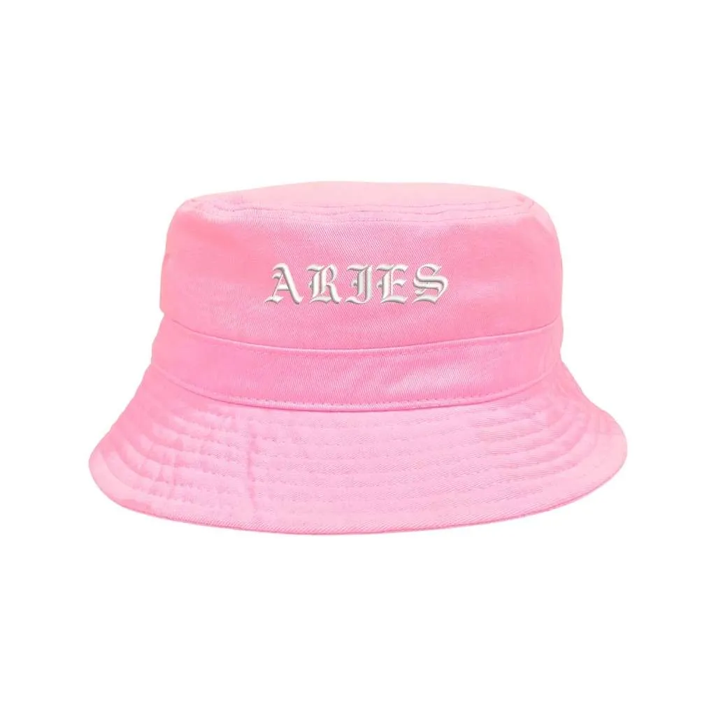 Aries Old English Bucket Hat