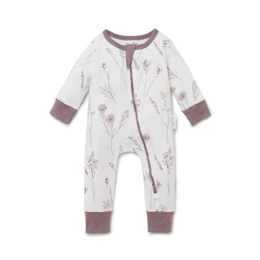 Aster & Oak | Wildflower Zip Romper