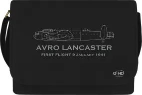 Avro Lancaster Classic First Flight Canvas Messenger Bag