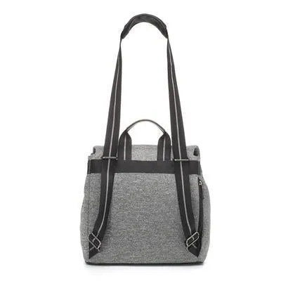 Baby Bag - Storksak St James Scuba Grey Marl