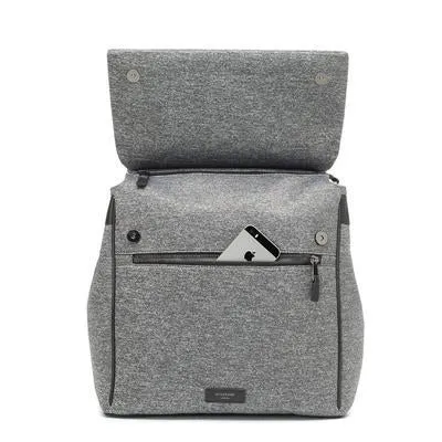 Baby Bag - Storksak St James Scuba Grey Marl