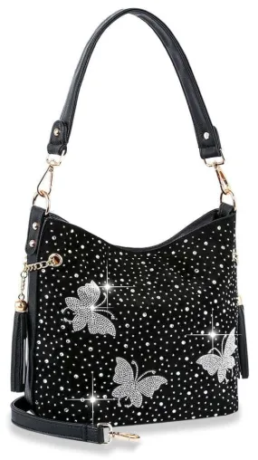 Bag - Butterfly Hobo Sparkling