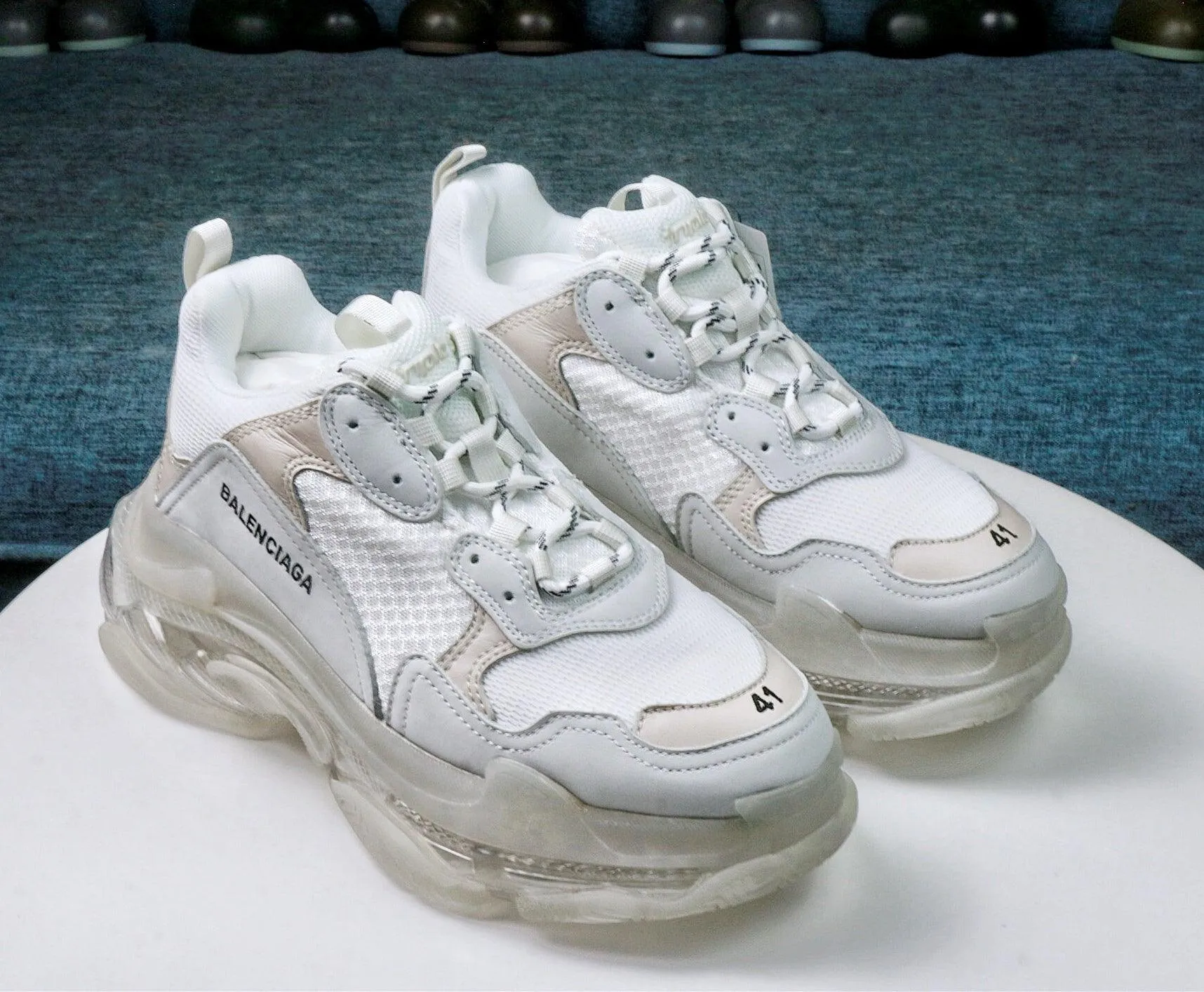 BALENCIAGA TRIPLE S ''WHITE'' ss19