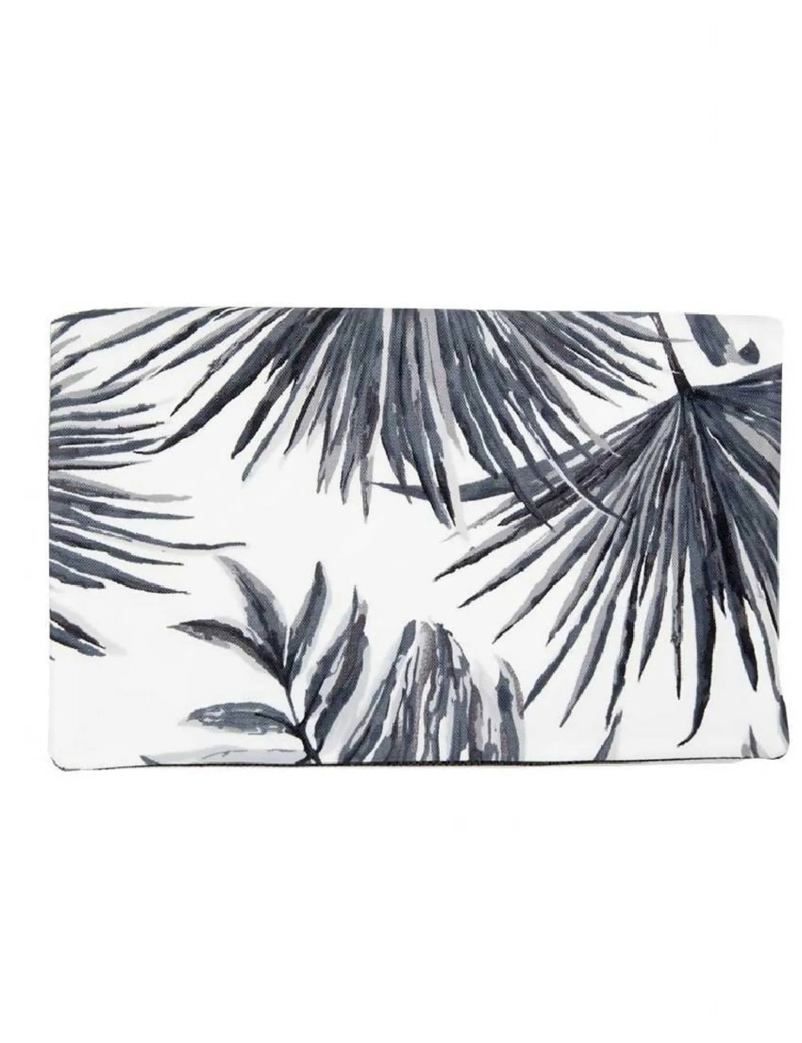 Bleue Charcoal Foldover Clutch