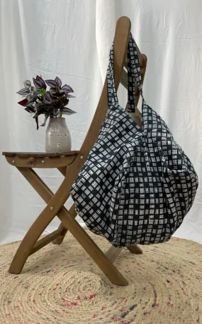 Block Printed Tote Bag