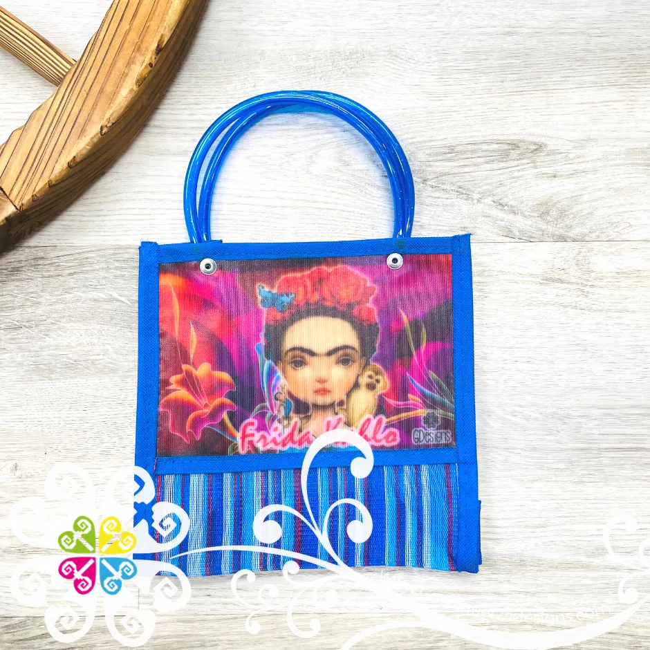 Blue Lines Small Frida Bag - Morral