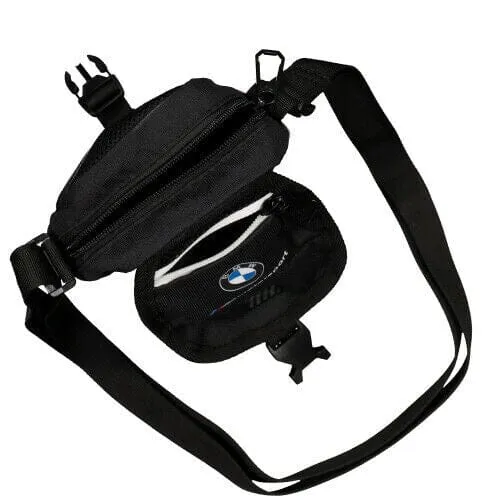 BMW Motorsport Puma Portable Small Shoulder Bag - Black