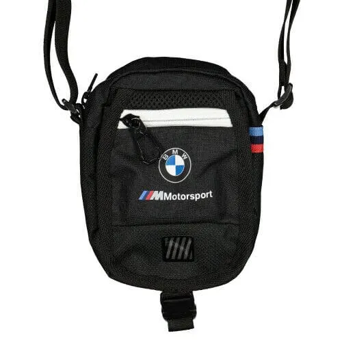 BMW Motorsport Puma Portable Small Shoulder Bag - Black