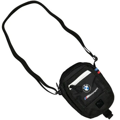 BMW Motorsport Puma Portable Small Shoulder Bag - Black