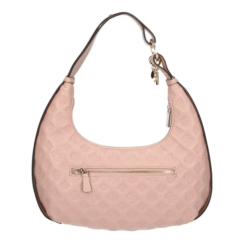 Borsa Donna Hobo a Spalla GUESS linea La Femme colore Pale Rose