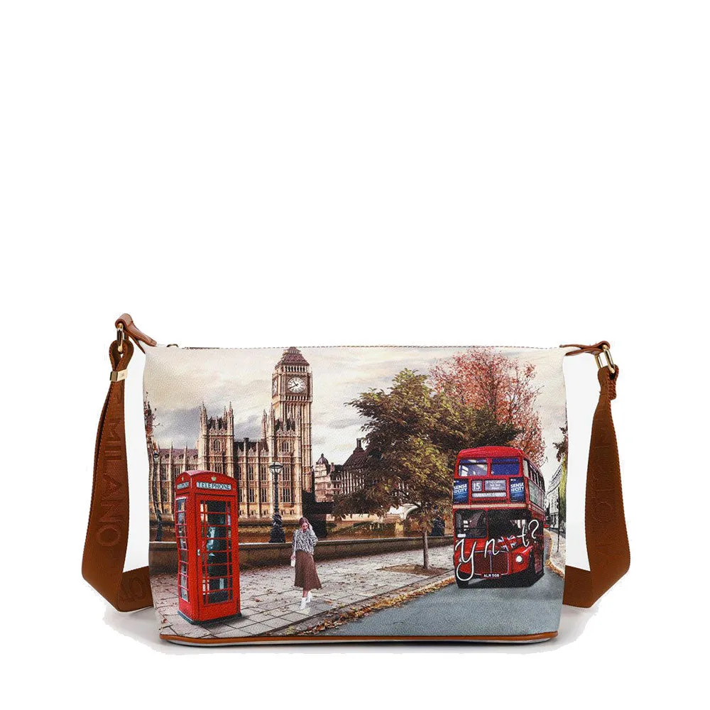 Borsa Donna Y NOT Hobo Easy Large a Tracolla YES-607 London Street