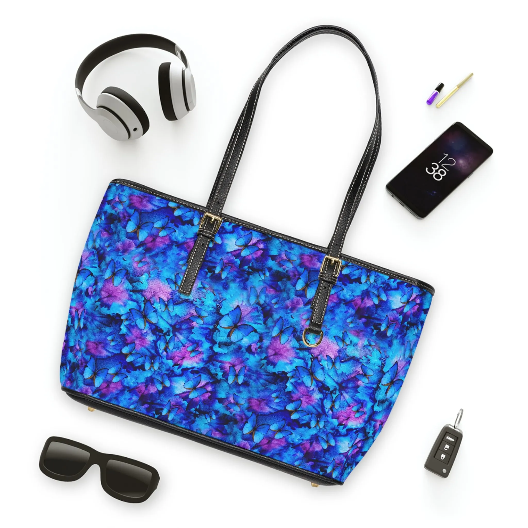 Butterfly Shoulder Tote Bag