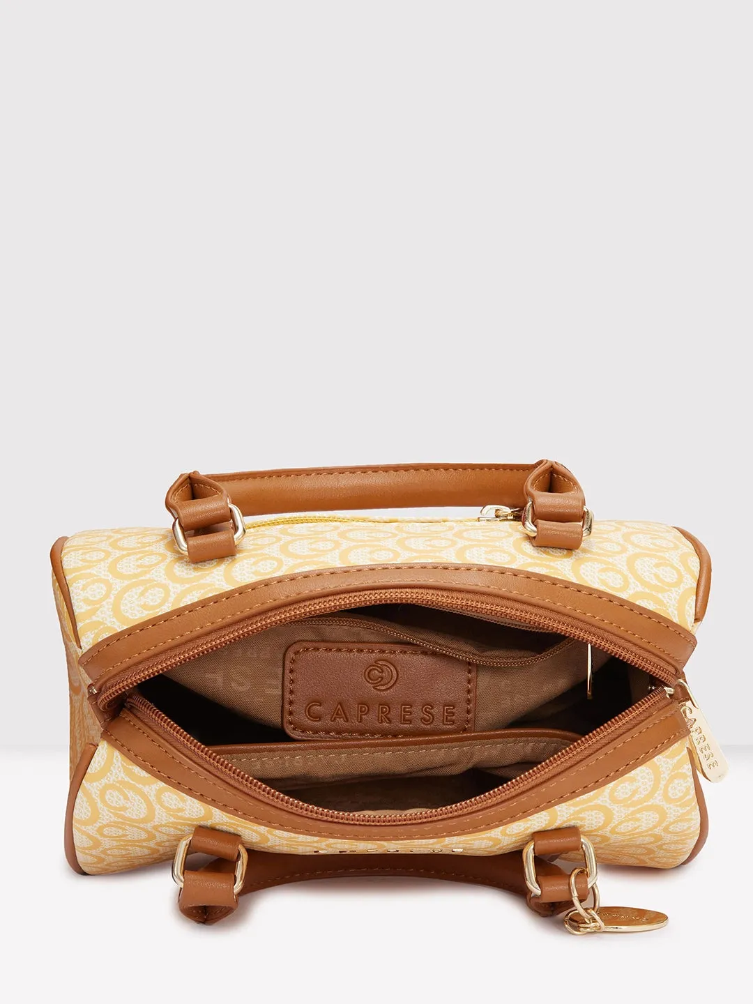 Caprese Callie Satchel Small Tan