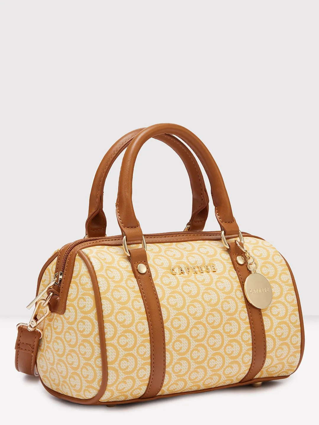 Caprese Callie Satchel Small Tan