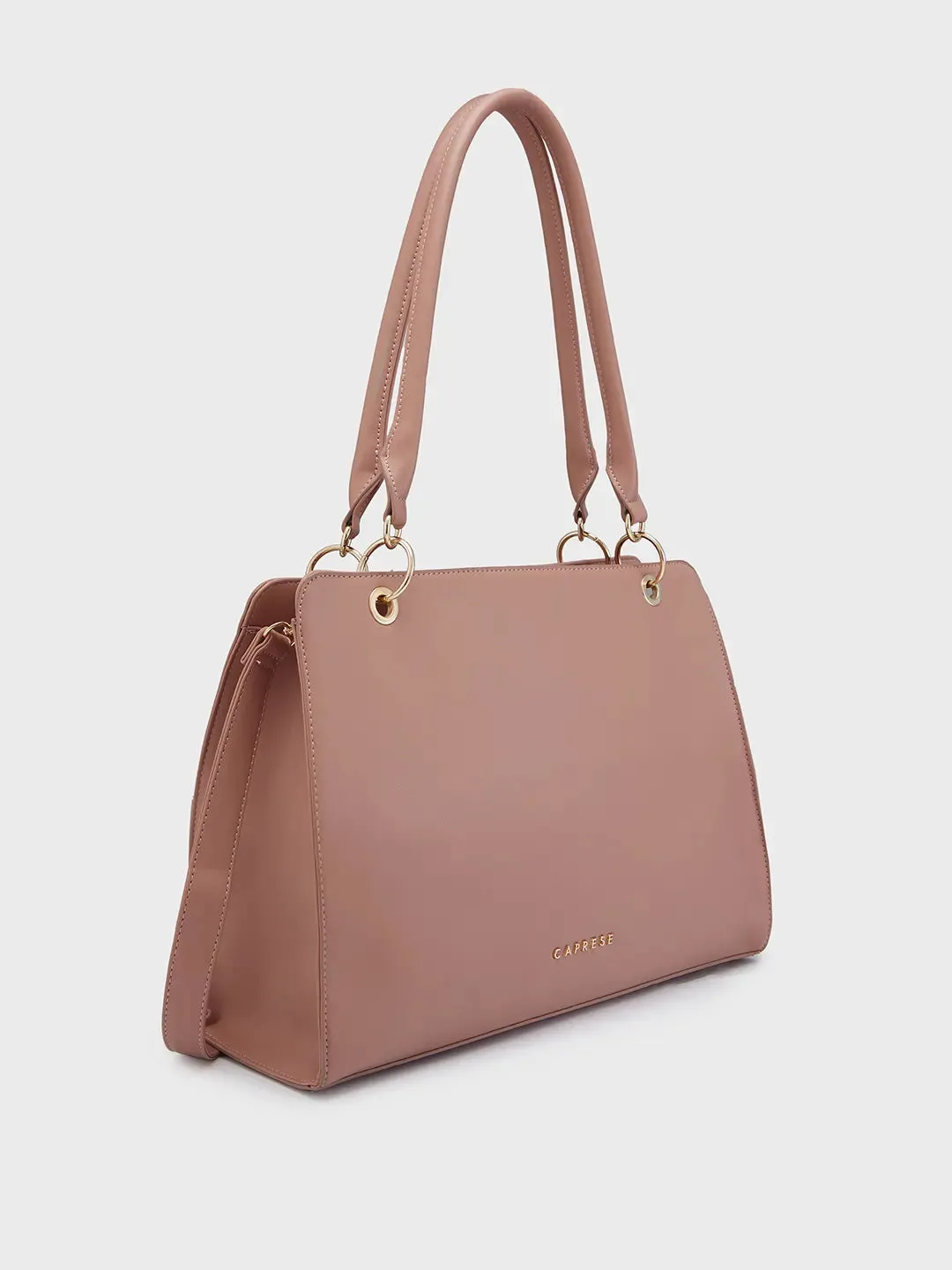 Caprese Capri Satchel Large Pink