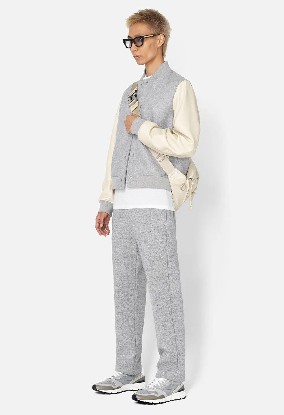 Cashmere Fleece Savile Sweats / Heather Grey