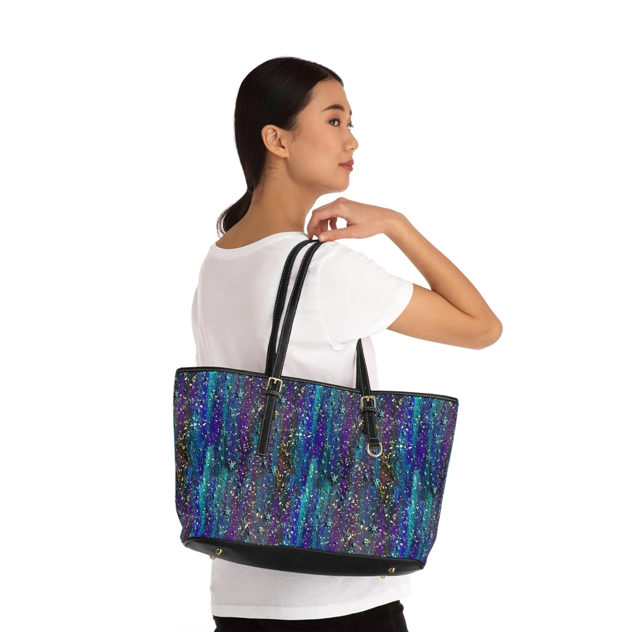 Celestial Shoulder Tote Bag