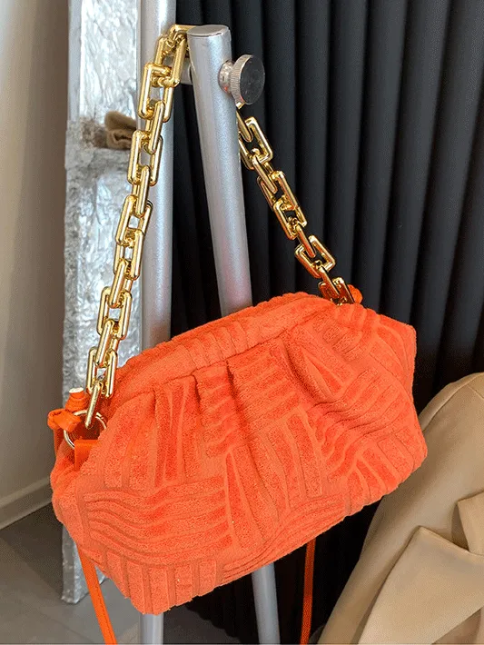 Chains Towel Satchel Bag