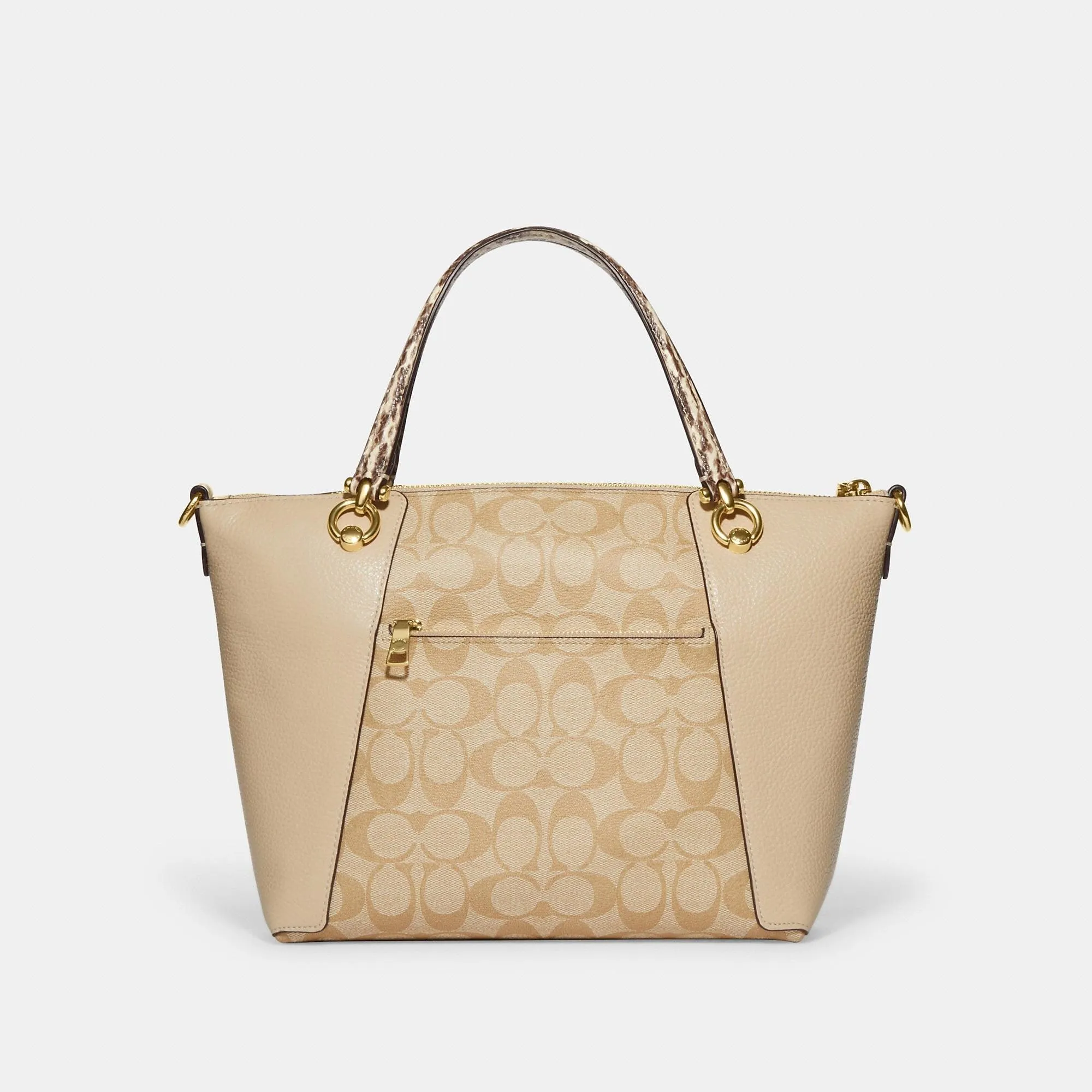 Coach Outlet Kacey Satchel In Colorblock Signature Canvas