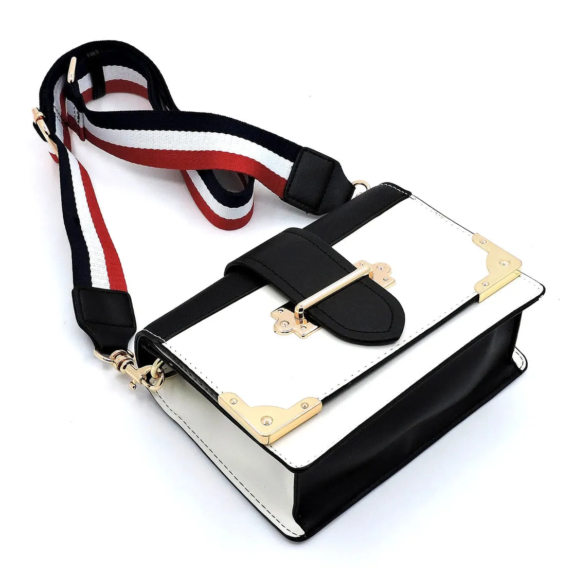 Colorblock Crossbody Bag