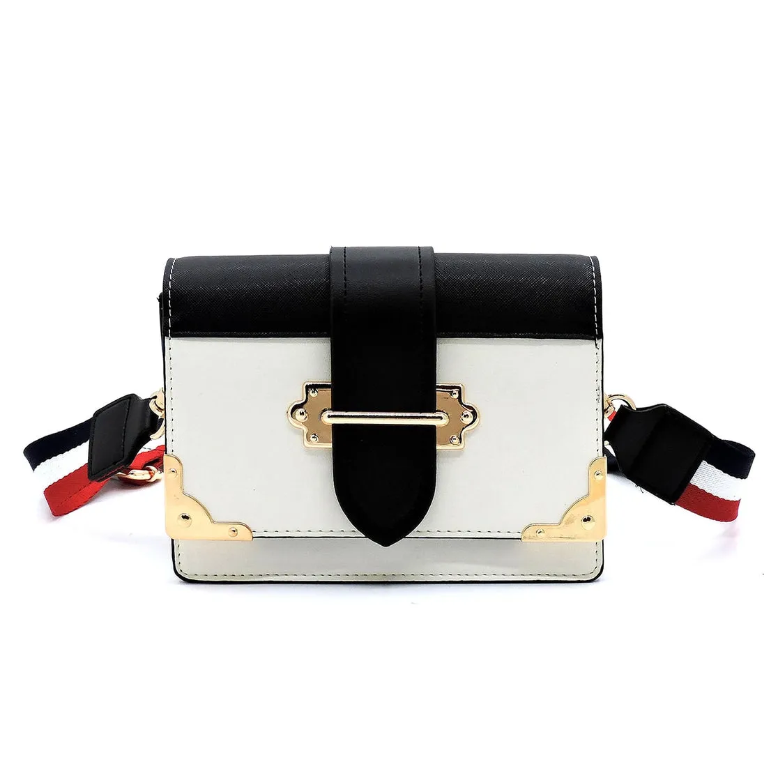 Colorblock Crossbody Bag