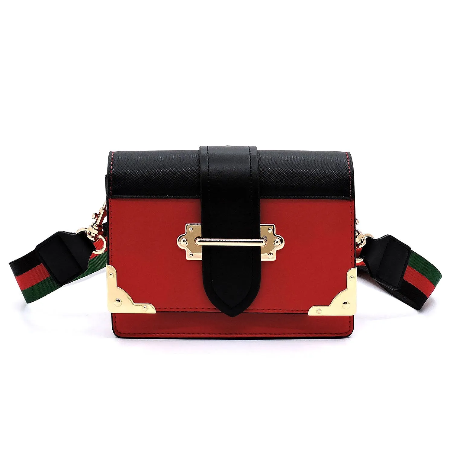 Colorblock Crossbody Bag