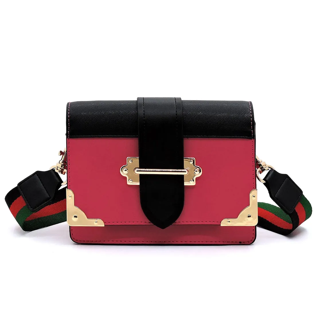 Colorblock Crossbody Bag