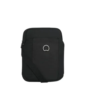 Delsey Picpus 1 Cpt Vertical Flat Mini Reporter Bag 9.7" Tablet Black