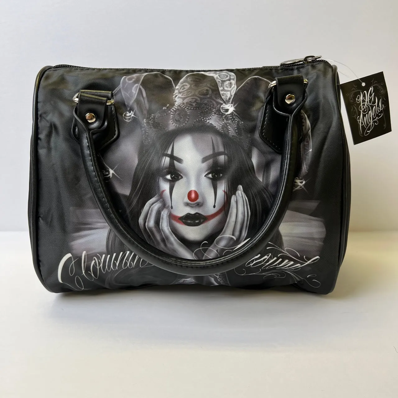 DGA Clownin Around Clown Art Angels Cholo Handbag