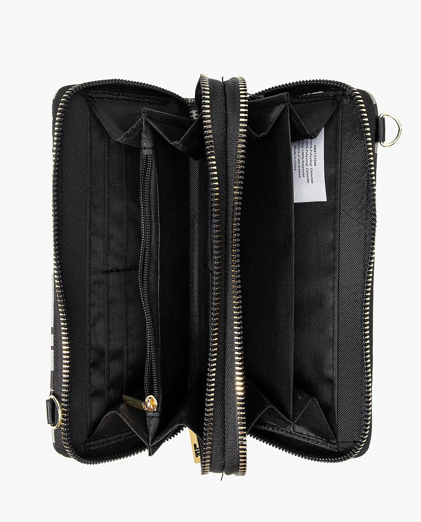 DIANA SIGNATURE DOUBLE ZIP CROSSBODY BAG AND WALLET COMBO