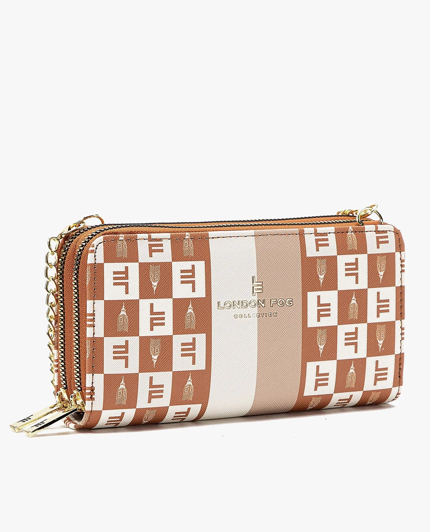 DIANA SIGNATURE DOUBLE ZIP CROSSBODY BAG AND WALLET COMBO