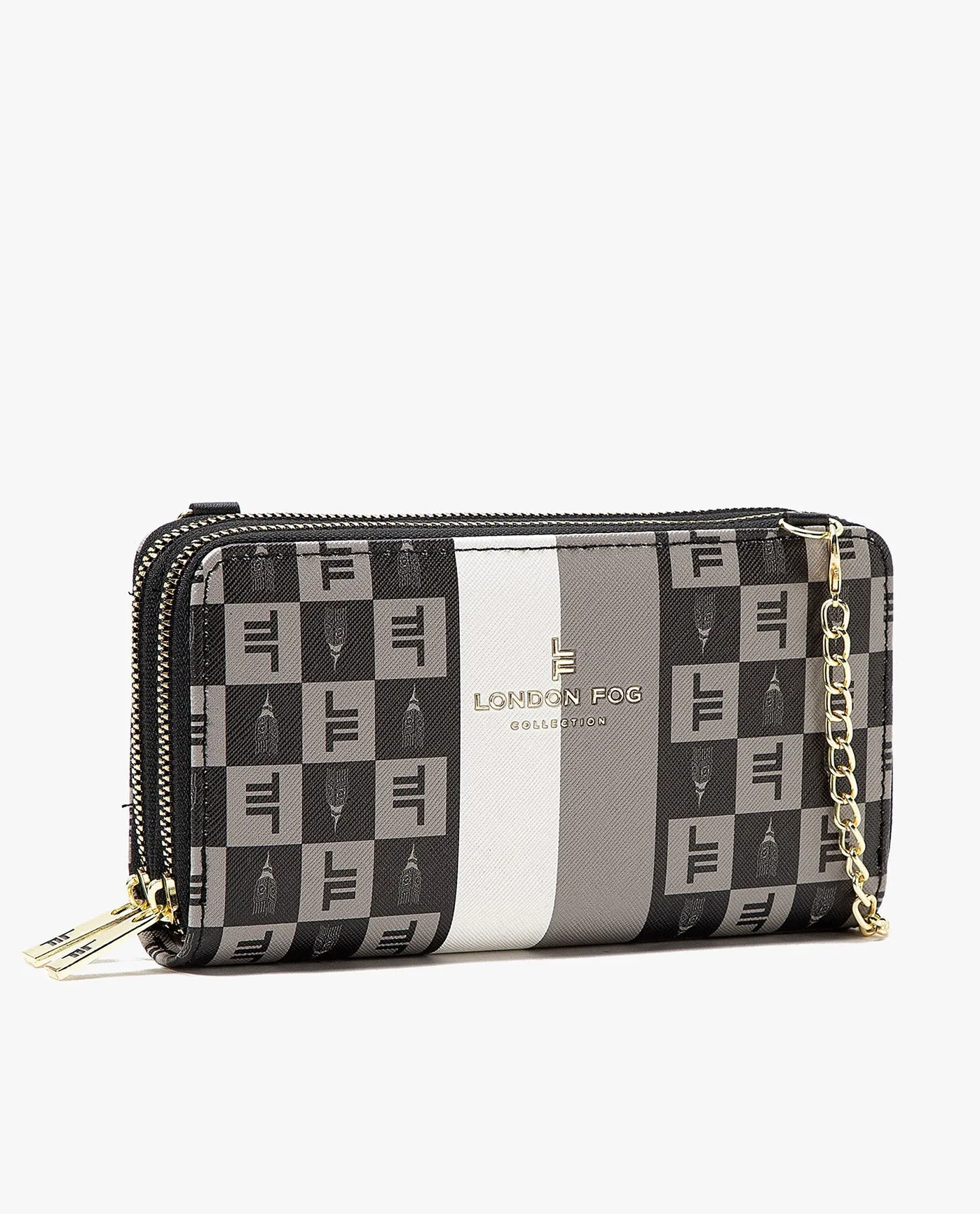 DIANA SIGNATURE DOUBLE ZIP CROSSBODY BAG AND WALLET COMBO