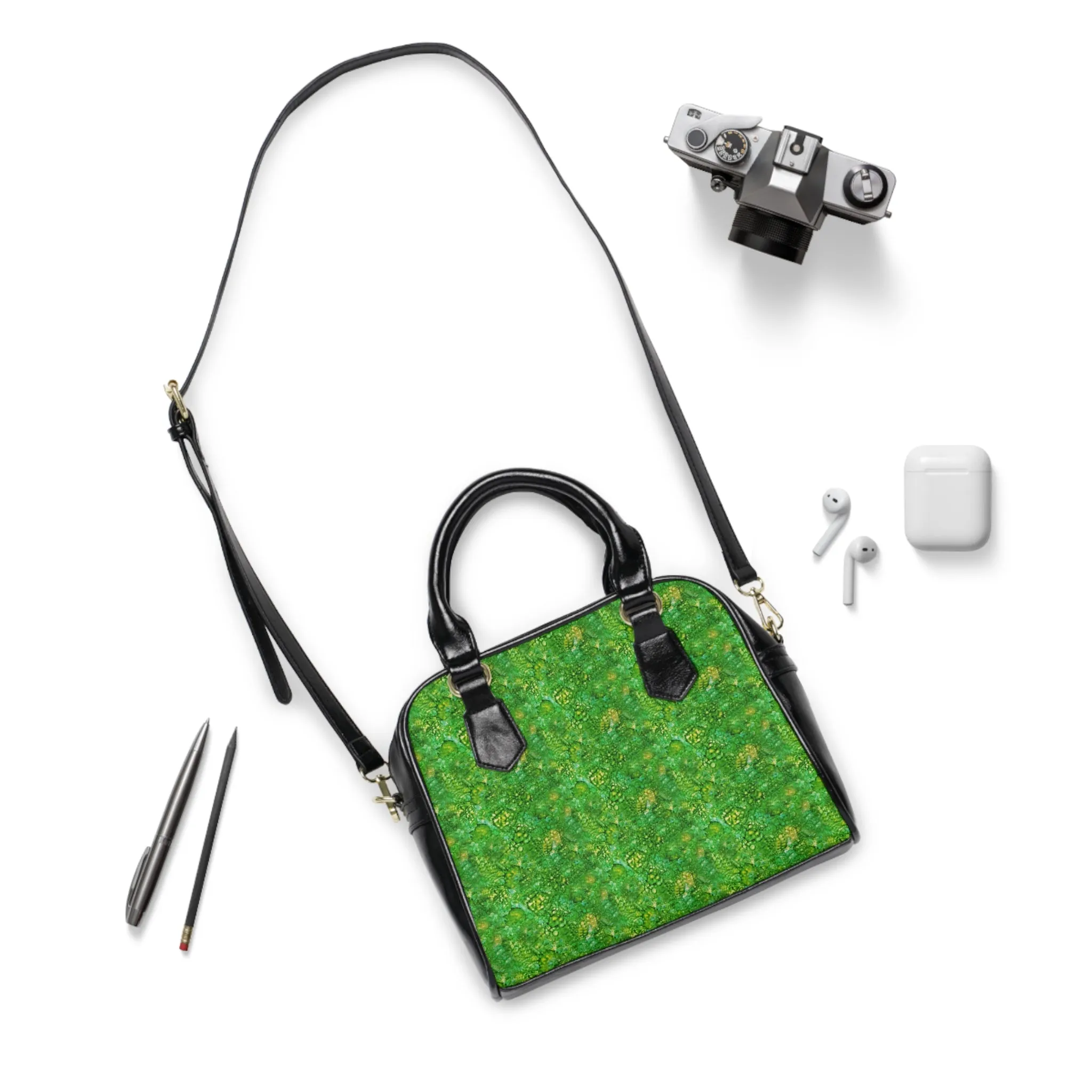 Emerald Dreams Shoulder Handbag