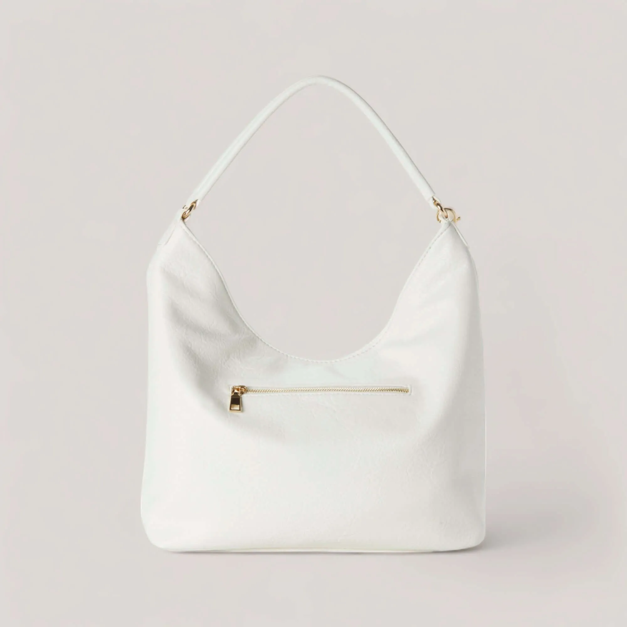 EMILY II | White Classic Hobo