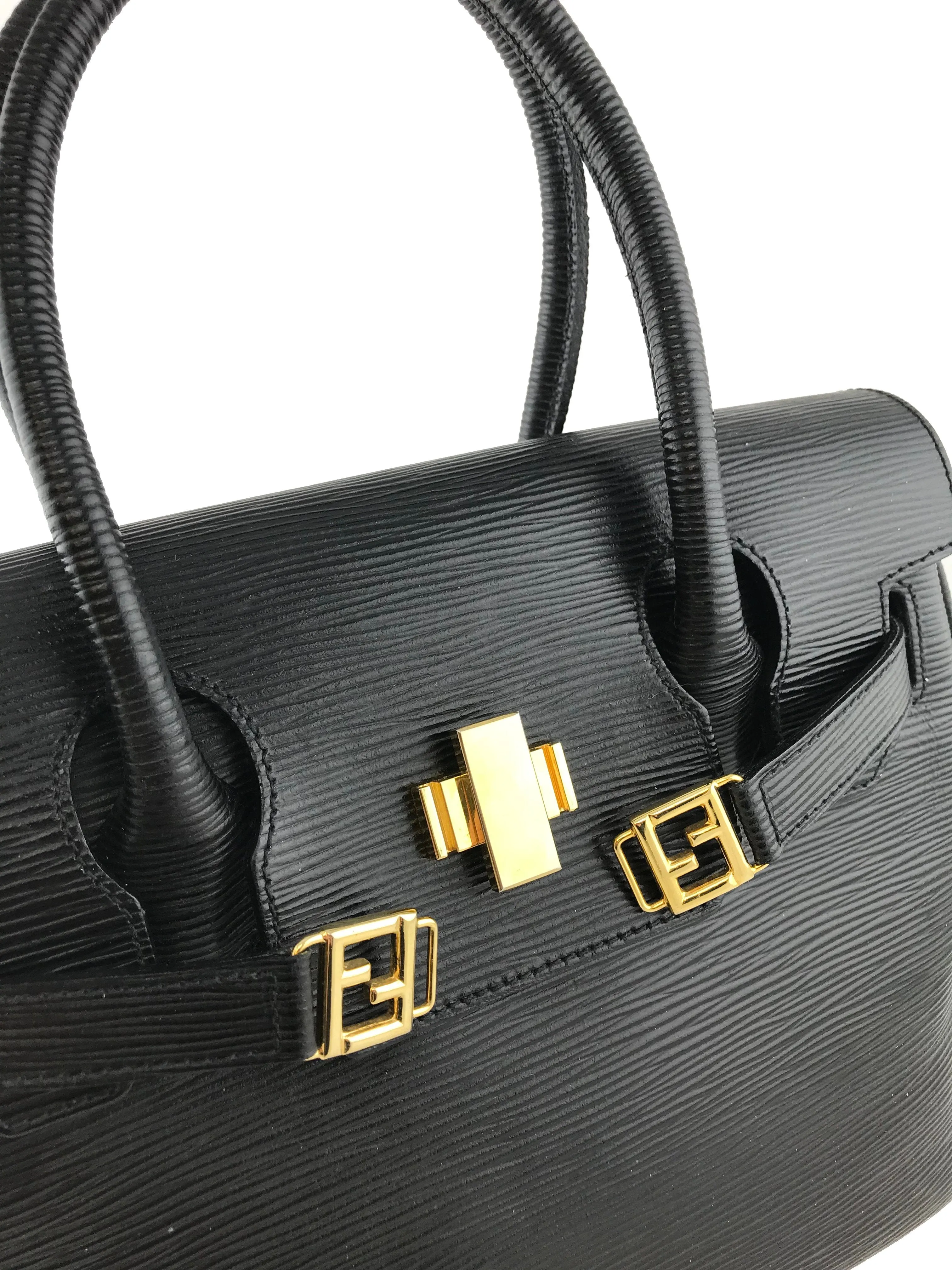 Fendi Roma Vintage Epi Leather Bag with Strap