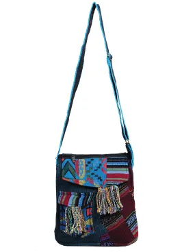 Fringed Tribal Messenger Bag