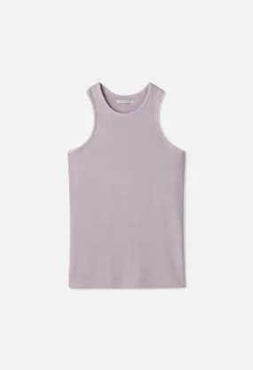 Gemini Rib Racerback / Mineral Wash Thistle