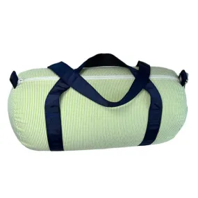 grasshopper seersucker Medium Duffel