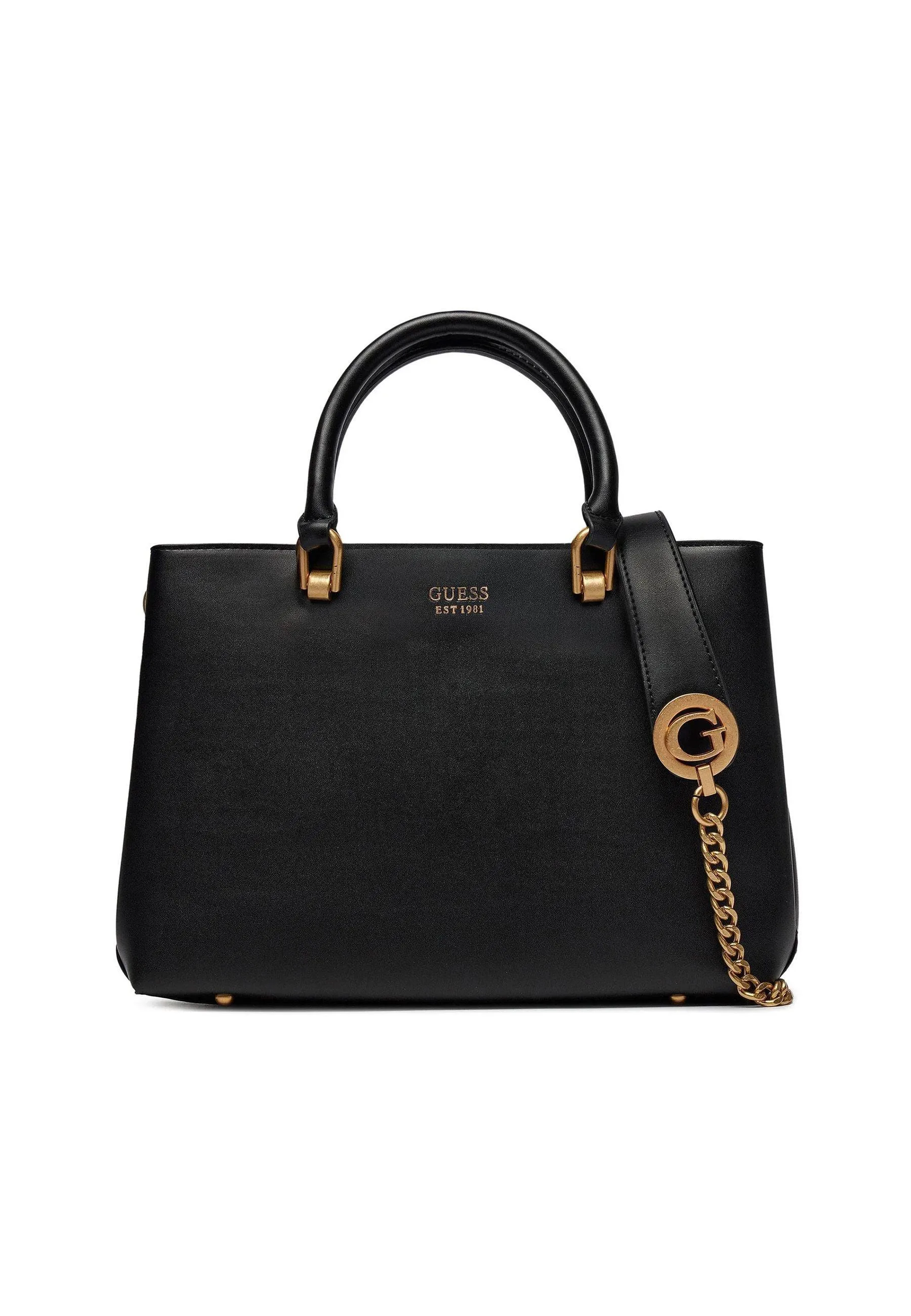 GUESS Masie Borsa Girlfriend Satchel Donna Black VA919006