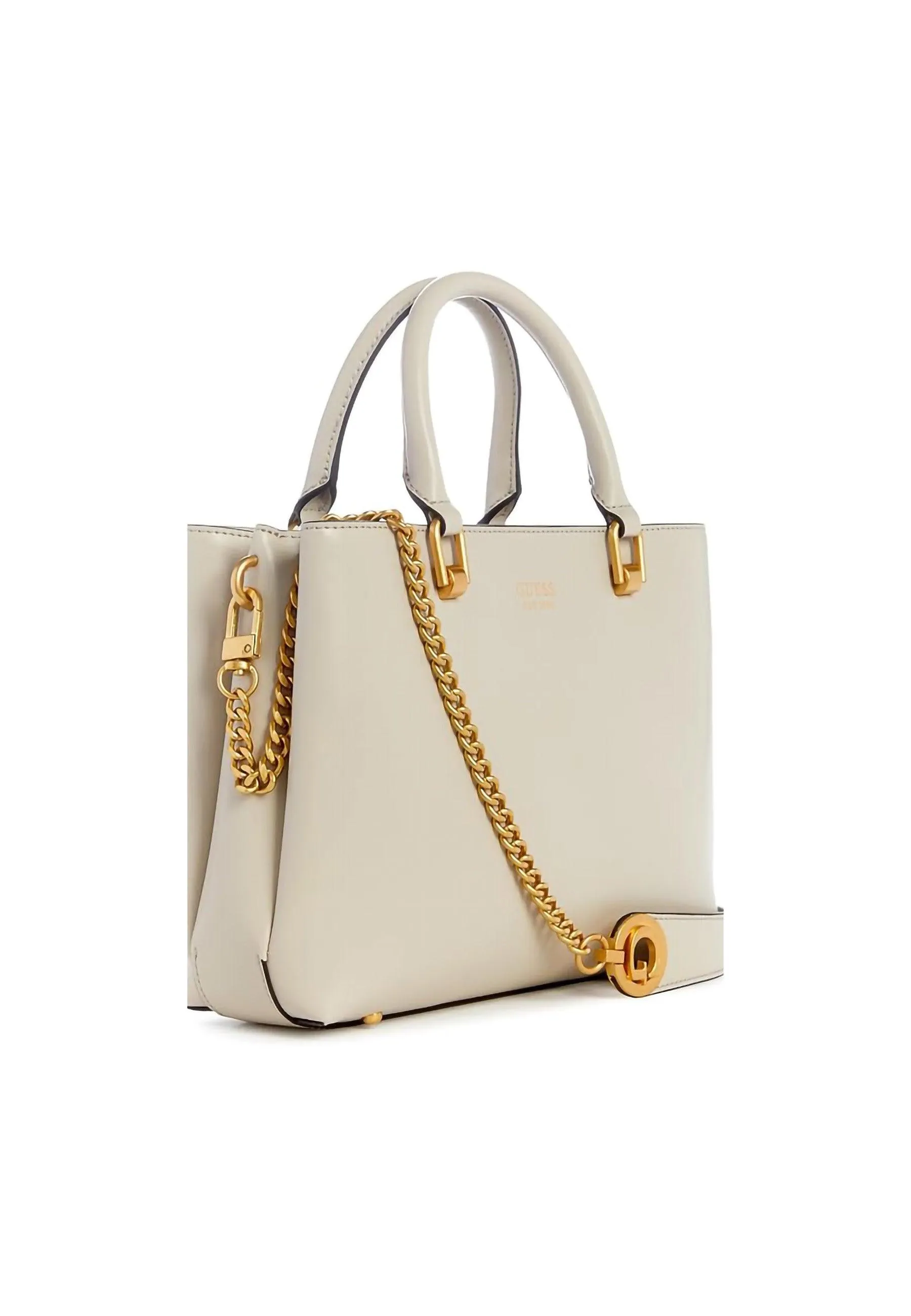 GUESS Masie Borsa Girlfriend Satchel Donna Stone Beige VA919006