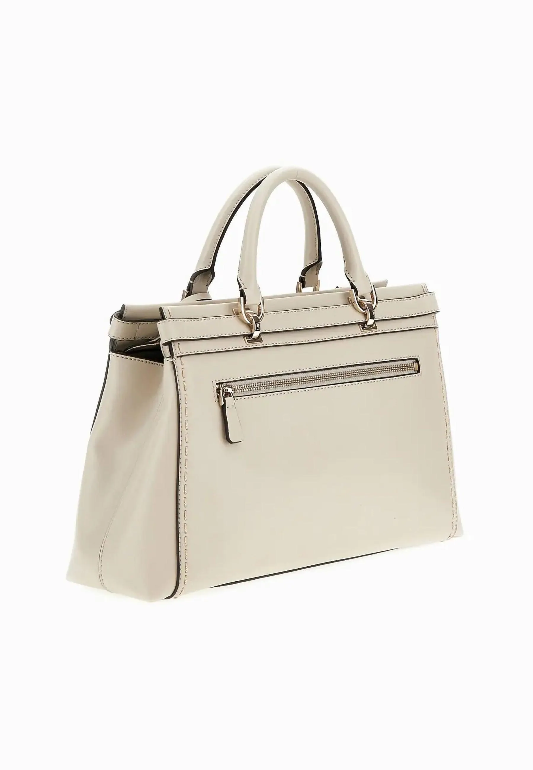 GUESS Sestri Luxury Borsa Satchel Donna Taupe Beige VC898506