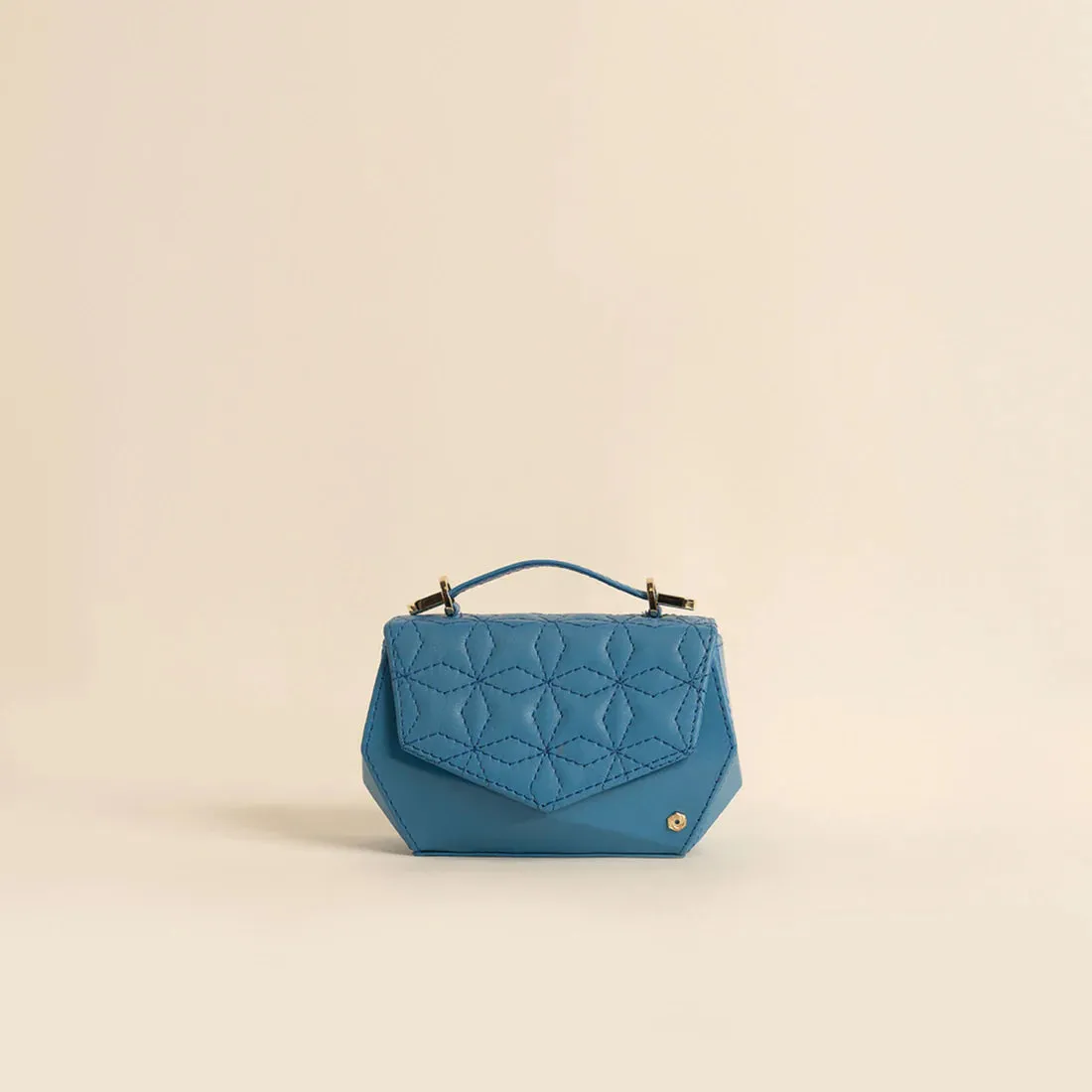 Hexella Clutch Azure Blue